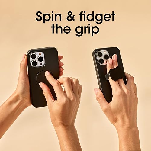 Miniatura 2 de OtterBox OTTERGRIP Symmetry Series - Funda para iPhone, embalaje no minorista (Poppies by The Sea Blue, iPhone 14 Pro Max)