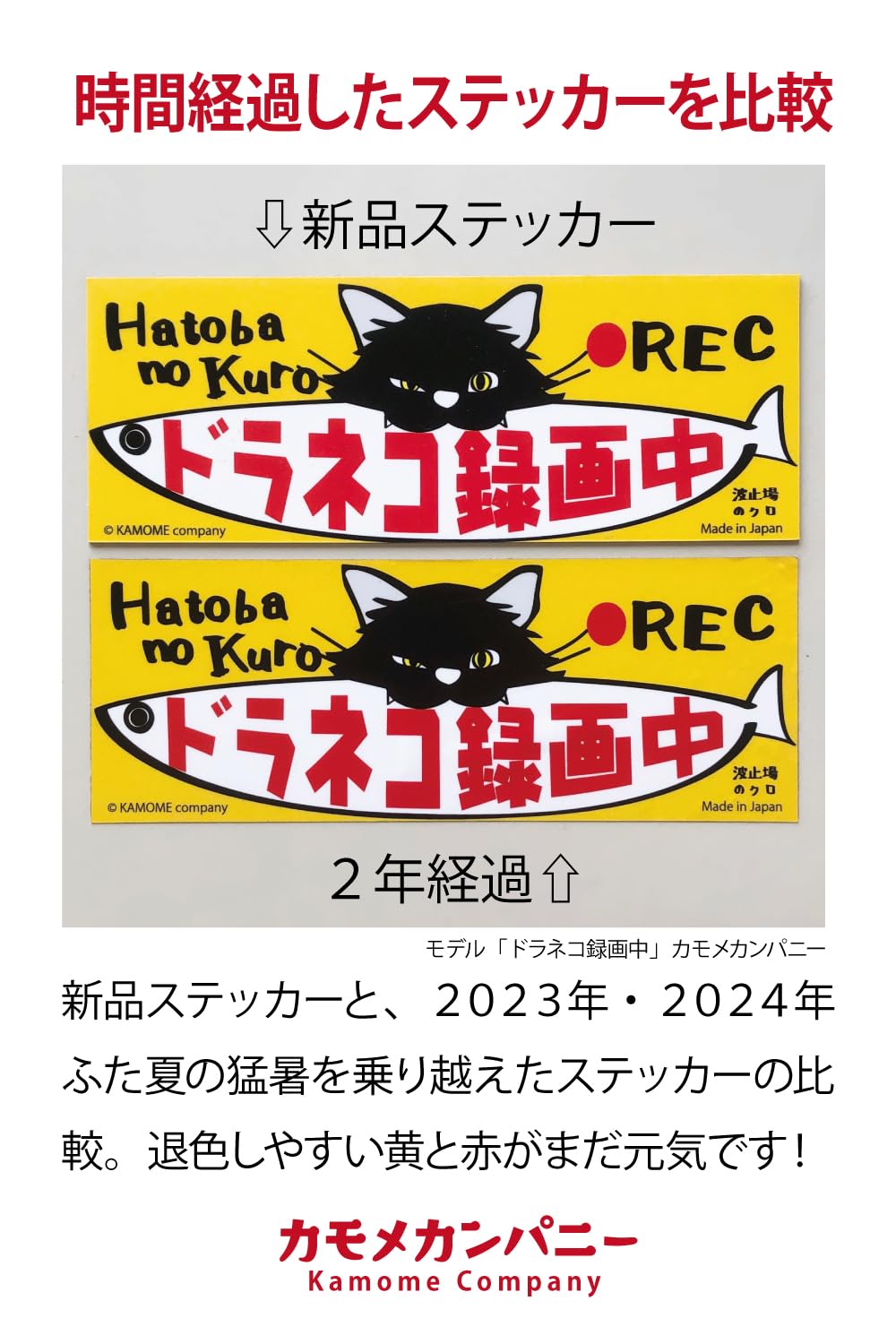 Amazon | 車用マグネットドラレコ録画中 Mサイズ【マグネットタイプ】5