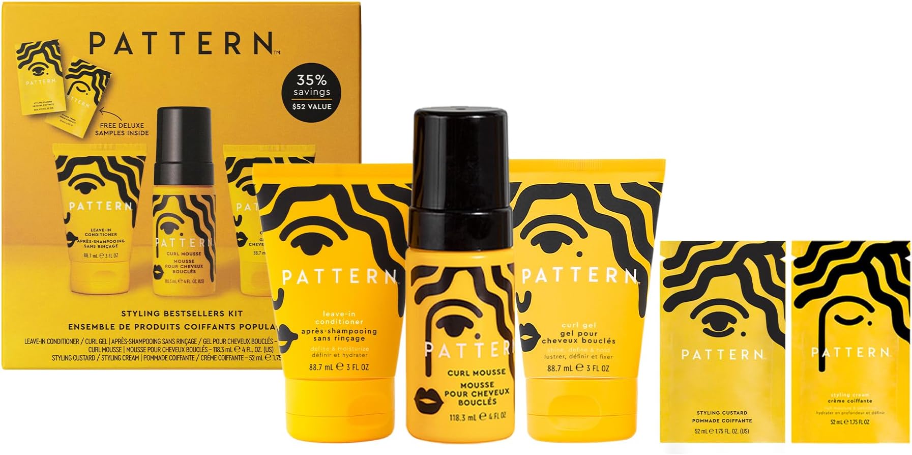 PATTERN Beauty by Tracee Ellis Ross Styling Bestsellers Kit