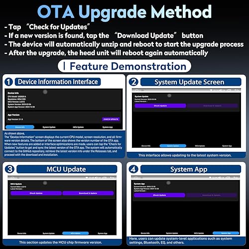 Miniatura 6 de Radio estéreo de coche WiFi 5G para Toyota RAV4 2013-2018 con CarplayAndroid Auto, 4G RAM 64G ROM 10.2 pulgadas IPS pantalla táctil Android 12 Radio