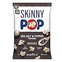 Vista 13 de SkinnyPop Palomitas de maíz con mantequilla, bolsa de tamaño de comestibles de 4.4 onzas (paquete de 2)