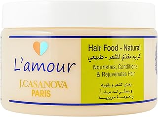 بخاخ او دي بارفان كريم لامور مغزي للشعر بفيتامين E من كازانوفا باريس، 300 جرام