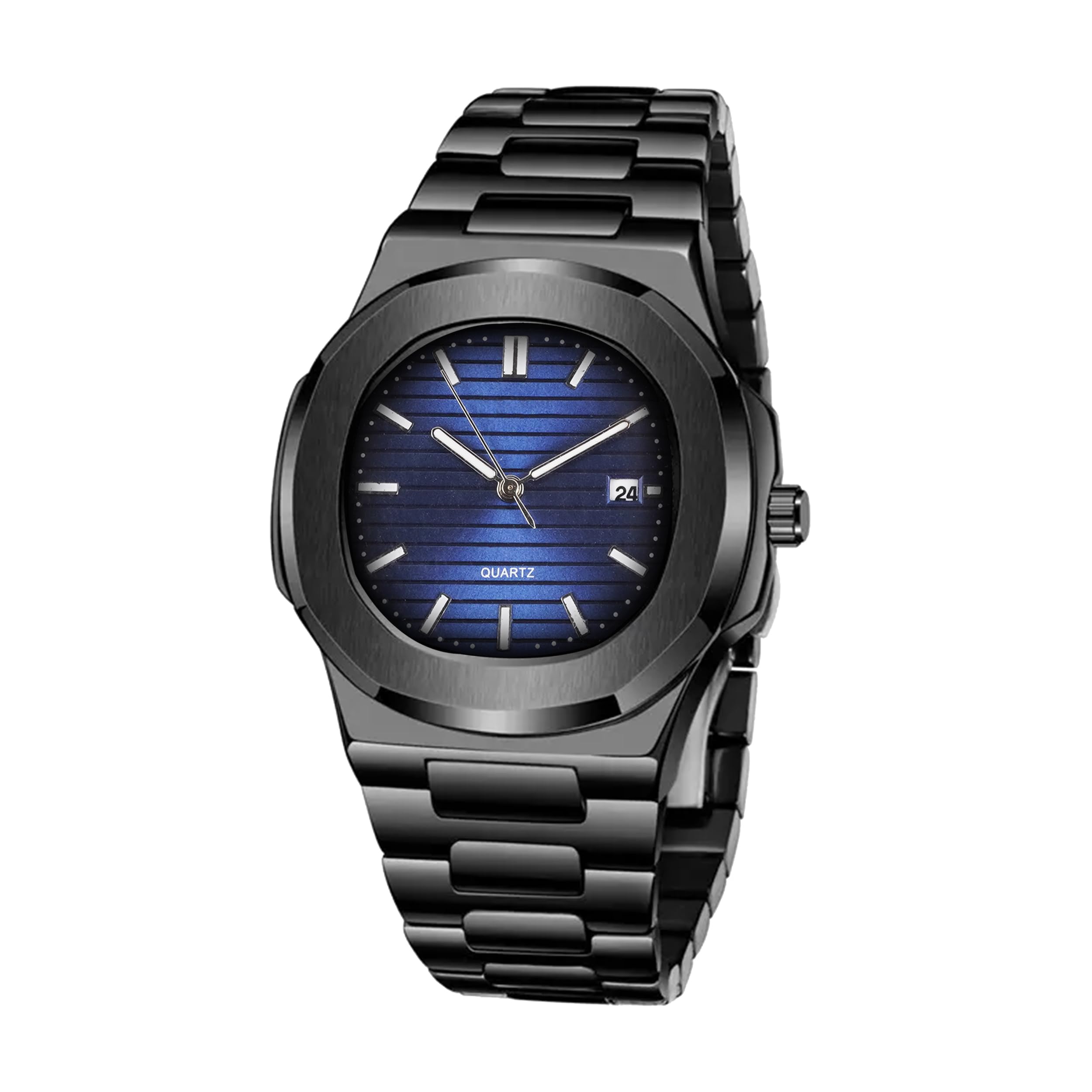 LIBANZ L-7500 Nautilus Royal Green Dial Luxury And Royal Mens Analog Watch | Stainless Steel Mens Watch | Trending And Fashionable Mens Watch | Silver Stainless Steel Strap (B0CNLBQBY3) Amazon Price History, Amazon Price Tracker