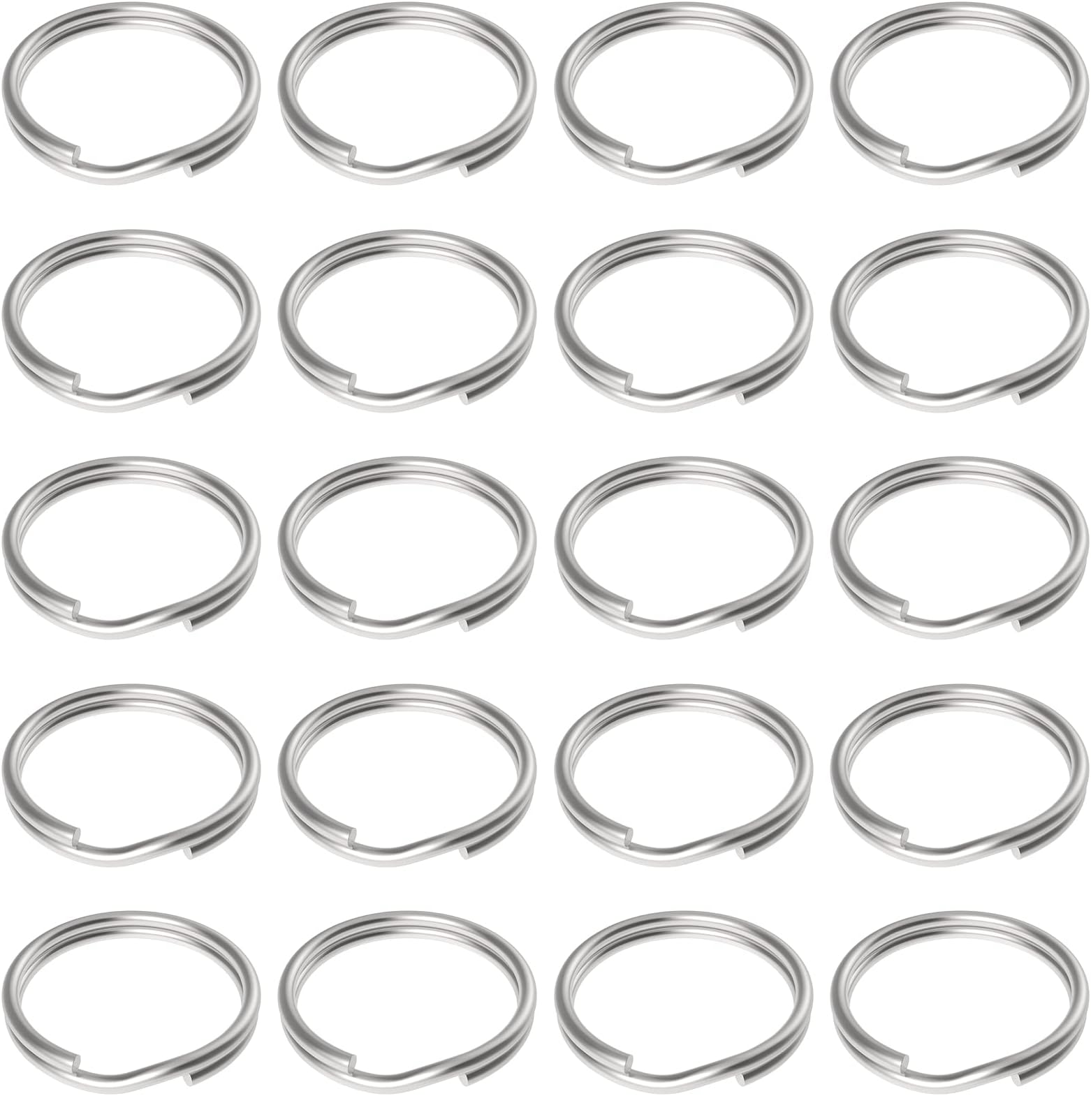 – Uniclife 100 Pack 15mm Mini Split Jump Ring with Double Loops Small Metal Rings Connectors for Jewelry Necklaces Bracelets Earrings Crafts Ornaments and DIY Arts