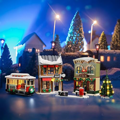 Miniatura 3 de LIGHTAILING Luz para Lego-10308 Christmas-High-Street - Kit de iluminación LED compatible con el modelo de bloques de construcción Lego - NO