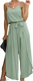 ASOMI Women's Long Summer Jumpsuit: Sexy, Elegant, Fashionable Cocktail Belt Jumpsu…