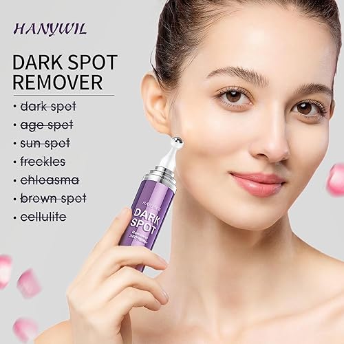 Miniatura 4 de HANYWIL Eliminador de manchas oscuras para cara y cuerpo, suero corrector de manchas oscuras, manchas de la edad, pecas, removedor de manchas