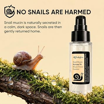 Snail Mucin Serum 100ml, Hydrating Serum for Face with Snail Secretion Filtrate, Advanced Snail 96% Mucin Power Essence for Dull Skin, Repairing Moisturizing Skin Care for Women