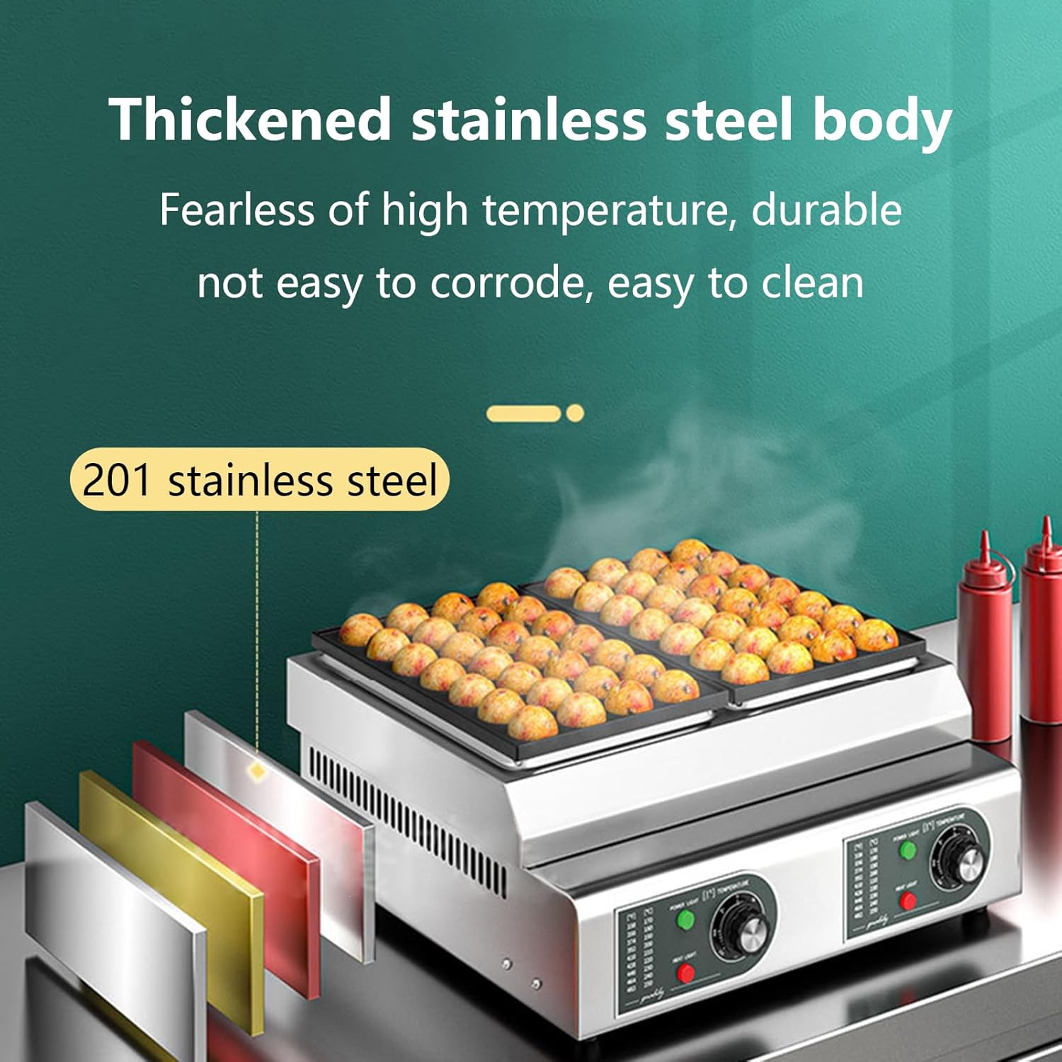 たこ焼き機 銅板 24穴2枚 業務用 LPガス プロパンガス 業務用 たこ焼き