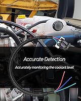 Vista 3 de Conector de coleta de extremo de reparación de cable con sensor de nivel de refrigerante bajo apto para Peterbilt y Kenworth reemplazar N9267001