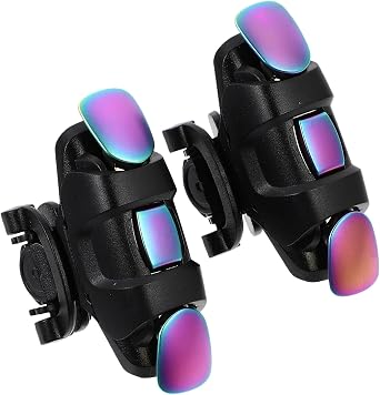 PartyKindom Game Trigger Pair Game Handle Trigger for Portable Controller Easy Install and Remove Does Not Map View or Side Buttons