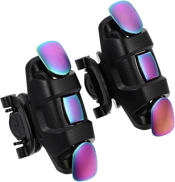PartyKindom Game Trigger Pair Game Handle Trigger for Portable Controller Easy Install and Remove Does Not Map View or Side Buttons