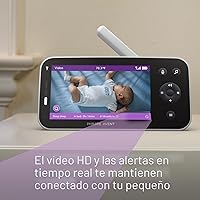 Vista 6 de Philips Avent Monitor de bebé conectado de alta calidad, monitor inteligente para bebés con aplicación, cámara de 1080p, seguimiento de movimiento