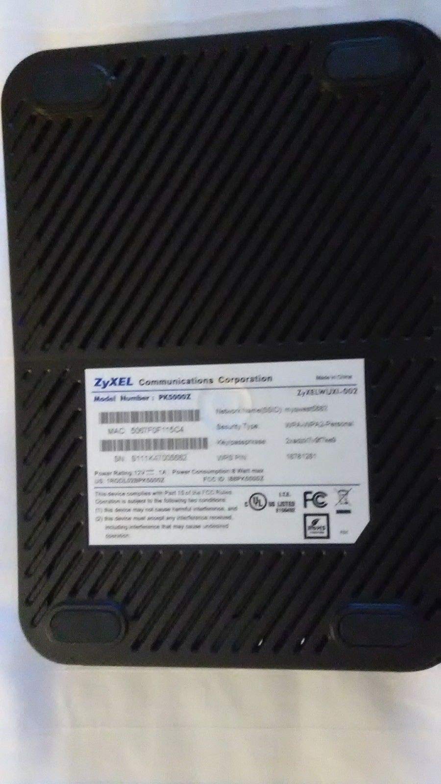Kircuit Adaptador CA/CC de 12 VCC compatible con ZyXEL Q100 Q 100 Qwest CenturyLink PK5000Z PK5000 Z Modem de 4 puertos P-330W P-330WC 316 P330WC NBG334W G Router WAP3205V2 WAP3205 VV