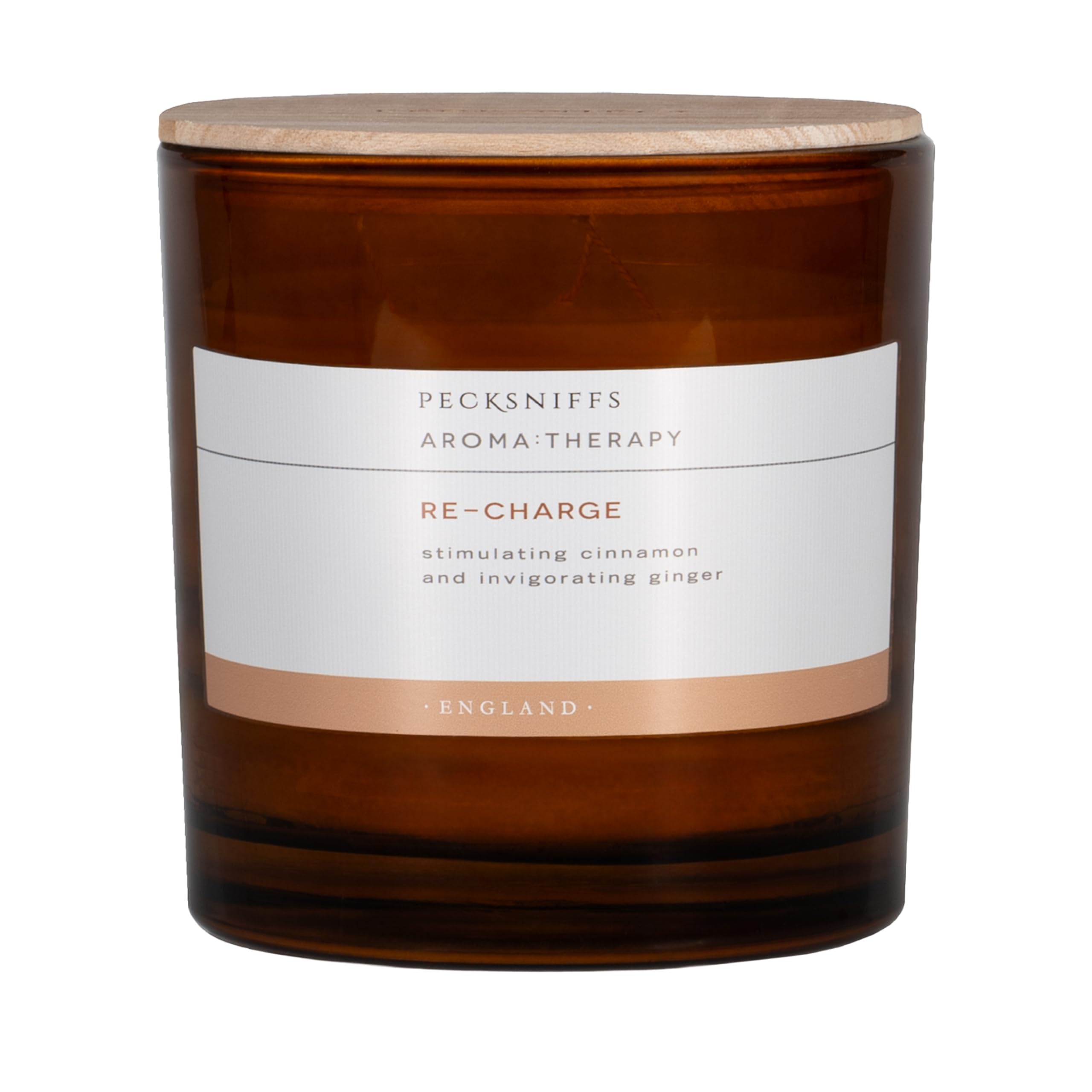 Pecksniffs Amber Re-Charge Candle | 3 Wicks, 550g/19.40oz
