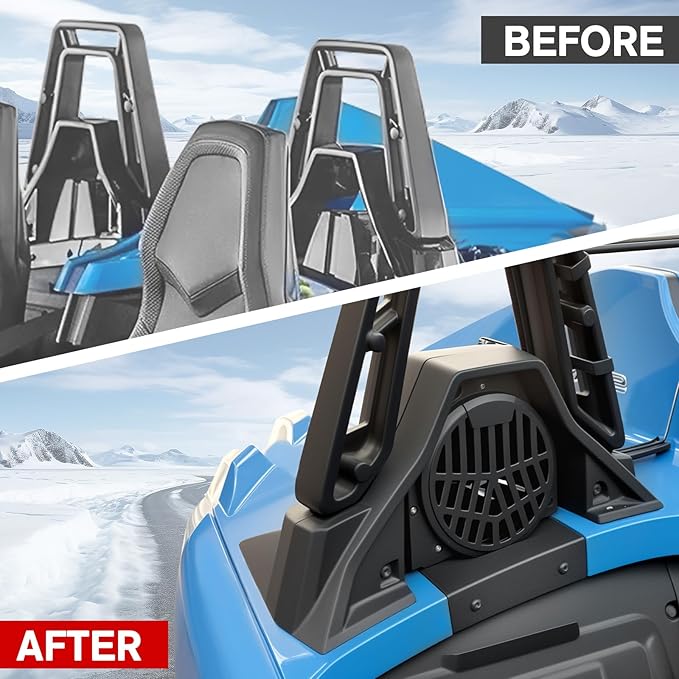 Cajas de Parlantes Traseros para Polaris Slingshot 2015-2025, Paneles de 6.5" miniatura 2