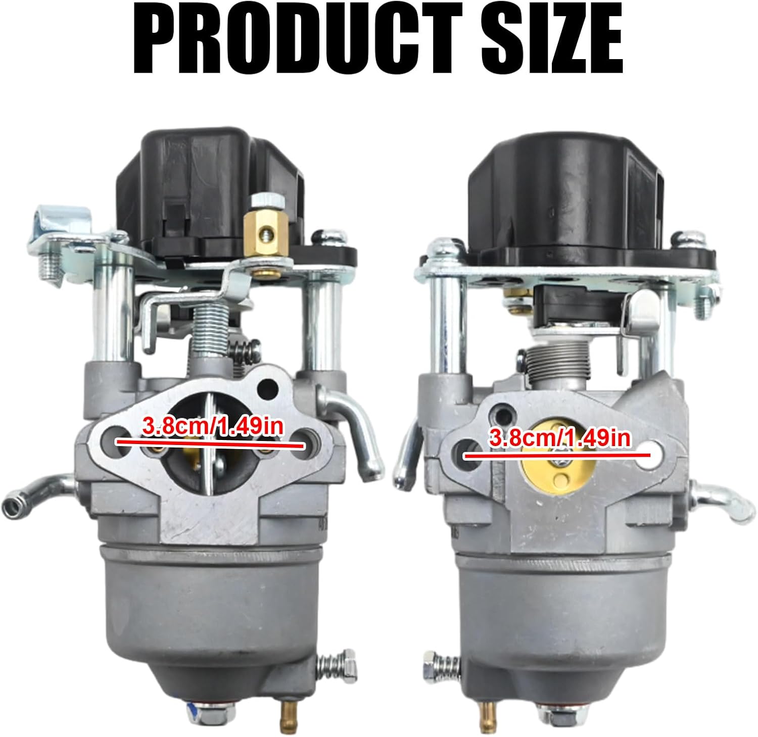 Anxingo 62523 Inverter Generator Carburetor Kit Replacement for Predator 1600 2000 Watt Inverter, A iPower SC2000i 2000, Rato RYi2300BT RYi2300BTA, Replaces 16100-Z800110 62.130000.00