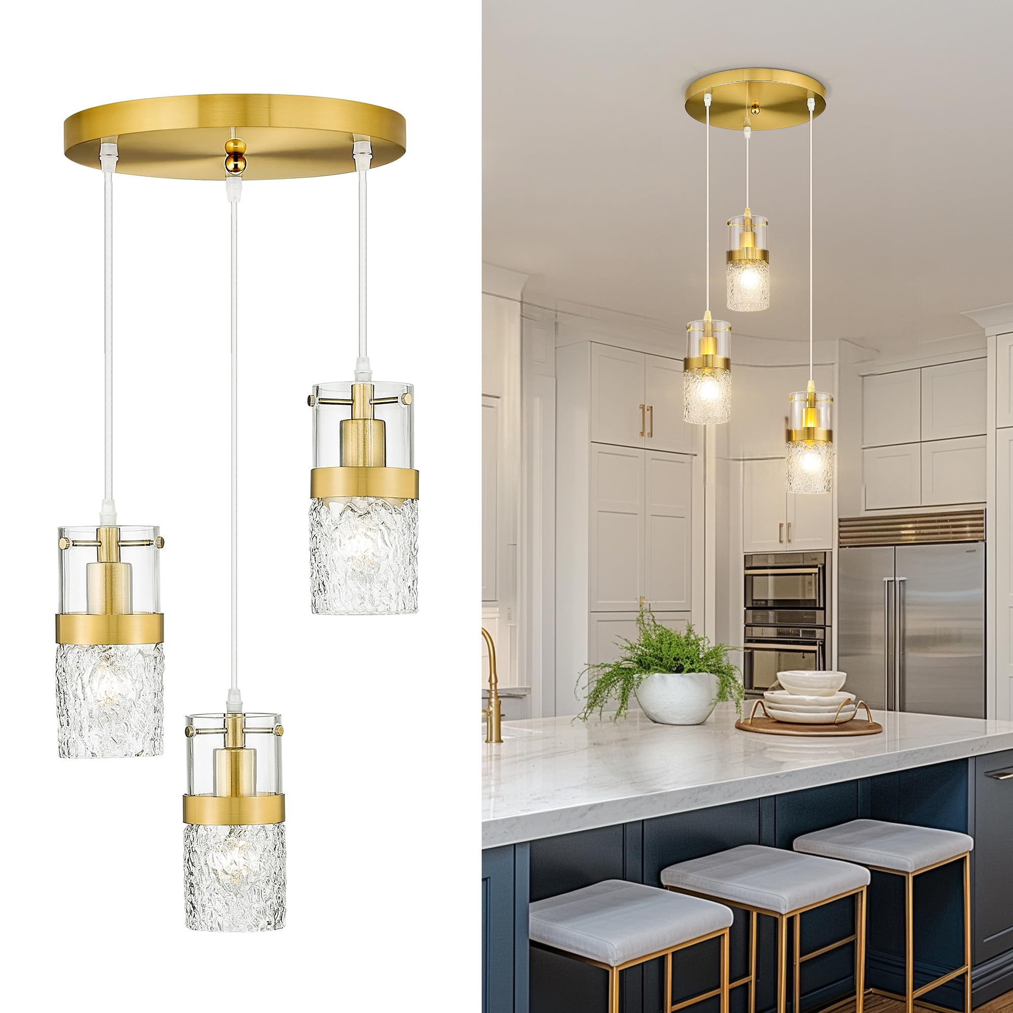 LMS 3-Light Pendant Light Fixtures