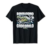 Italian Brainrot Bombardino Crocodilo, Funny Brain Rot Meme T-Shirt