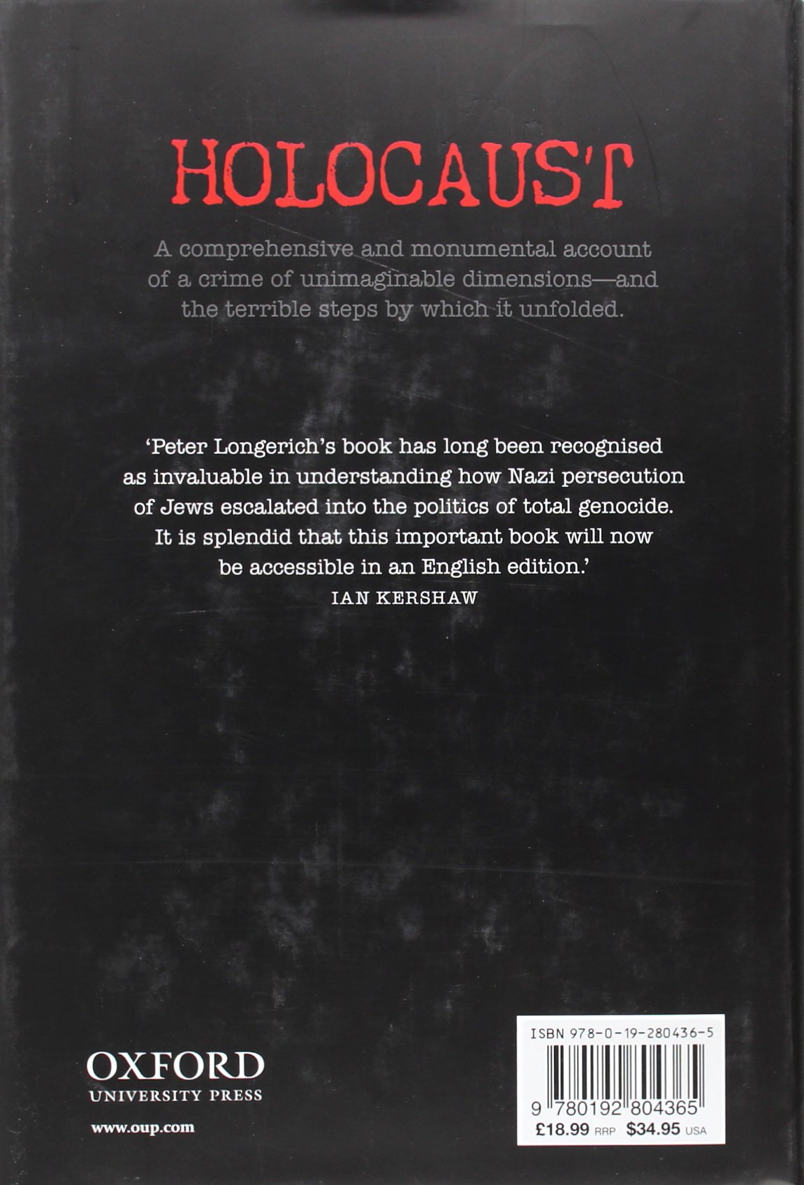 Holocaust: The Nazi Persecution and Murder of the Jews