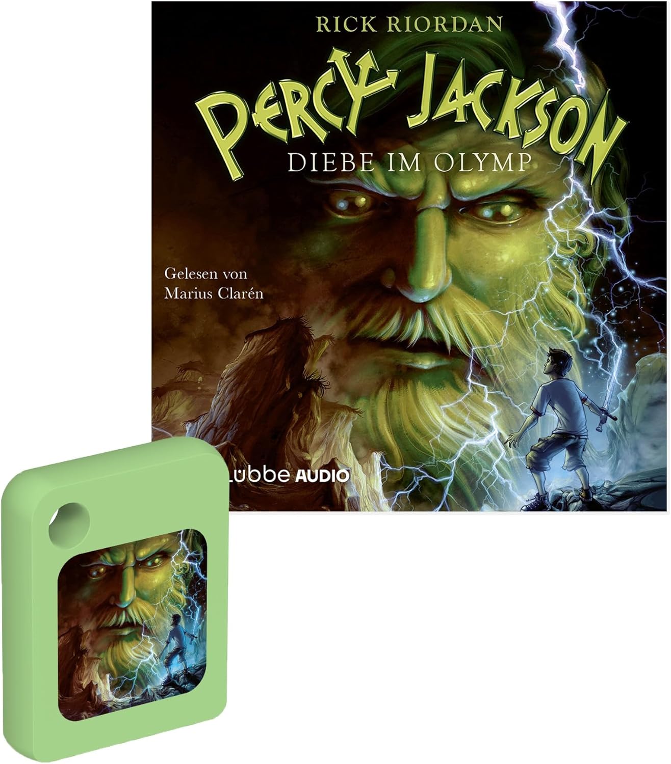 Audiotoken: Percy Jackson - thieves in the Olymp, audiobook for children from 12 years, playtime approx. 701 minutes
