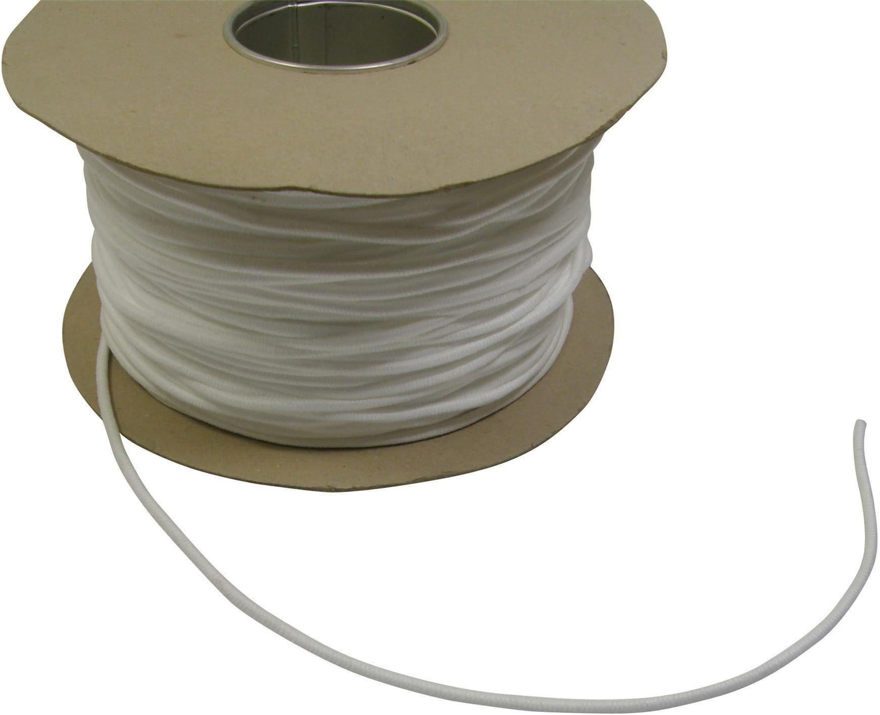 25 Metres White 5mm Washable Piping Cord