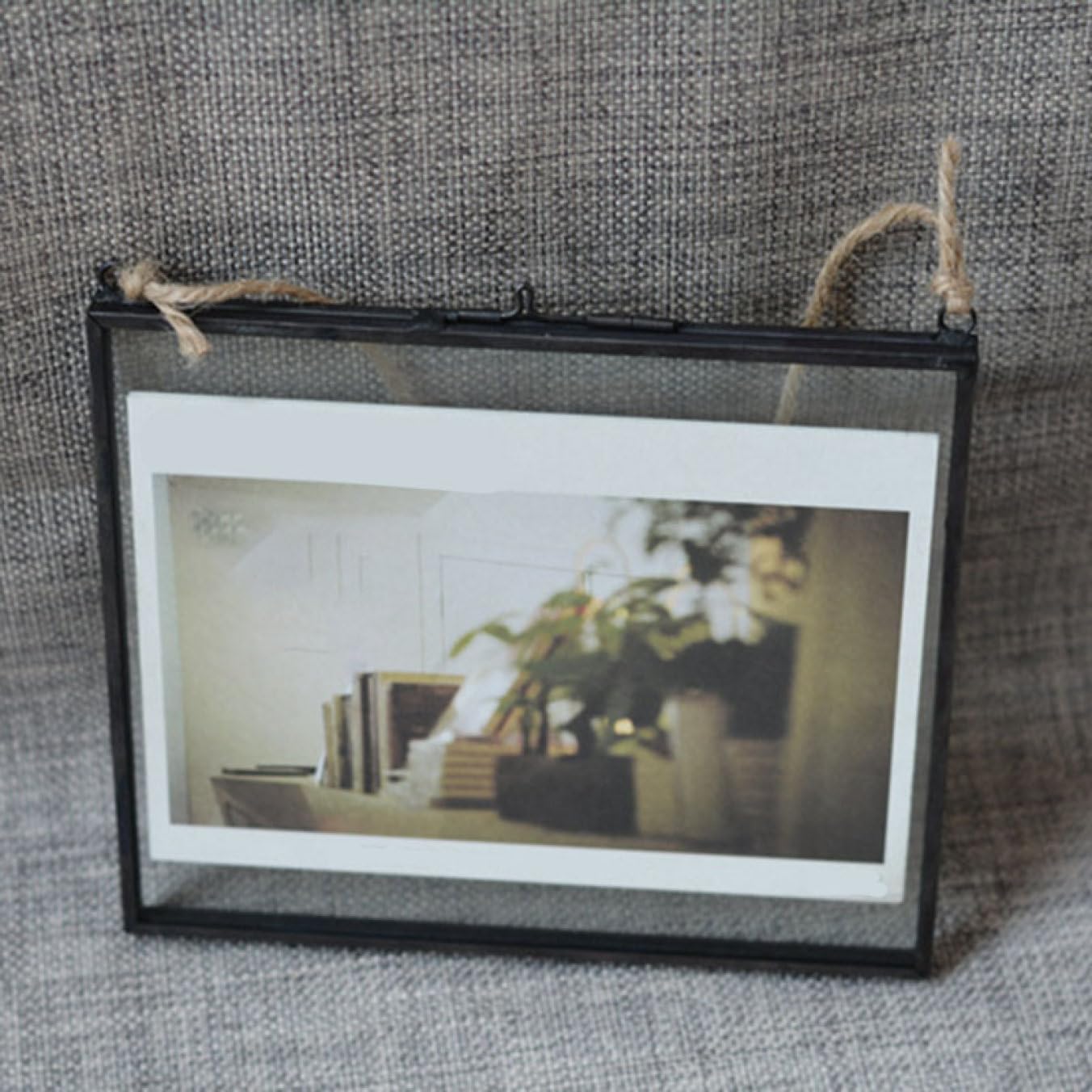 フォトフレーム ガラス付き Amazon.co.jp: [XYJP] 2枚のガラス板で挟み込むタイプのフォトフレーム