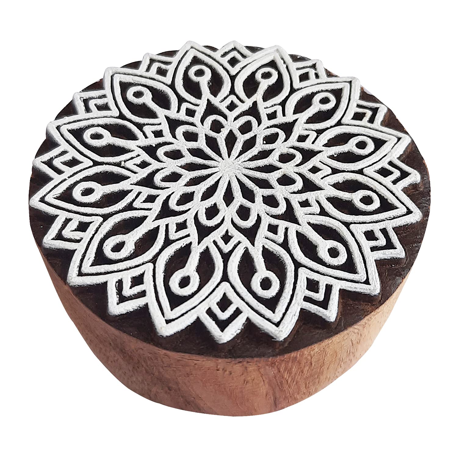 Royal Kraft Wooden Stamps DIY Fabric, Textile, Clay, Pottery, Paper, Henna Printing Blocks THBtag177