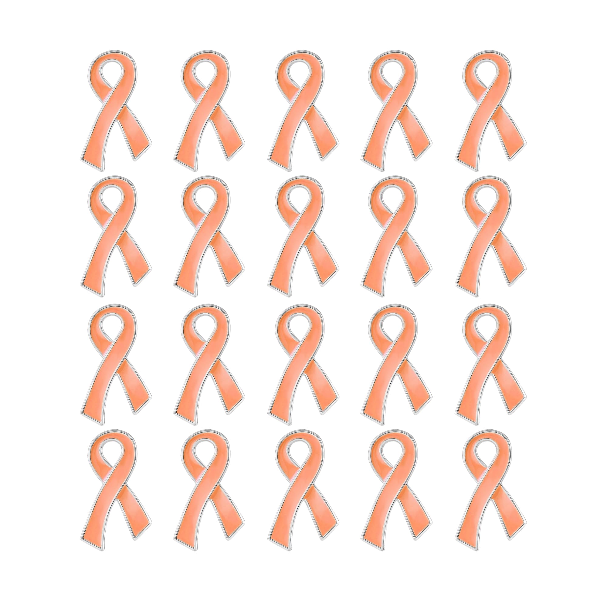 Ribbon Pins 1/5/25/100 for Cancer &amp; Disease Awareness - Various Causes - Bulk Quantities Available for Support Groups and Fundraising
