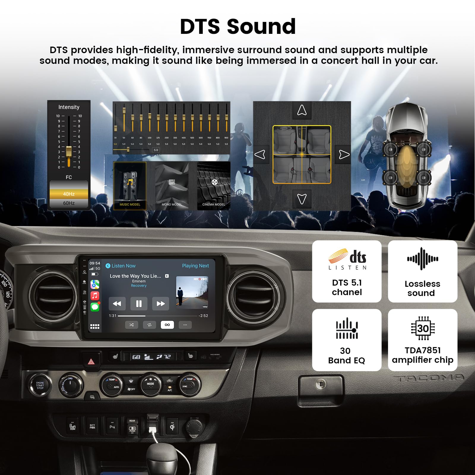 Apple - rayu1212専用 2007-2013 Toyota Tundra For Android 12 Apple CarPlay Car