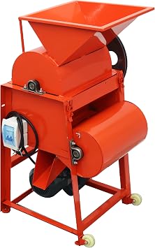 Peanut Sheller 220V Peanut Huller Peanut Shelling Machine Air Switch Voltage Display Screen 8MM and 10MM 3KW 150-200KG/h