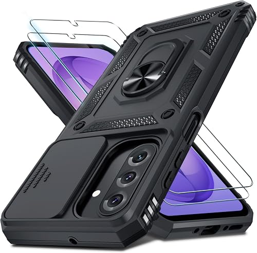 Coque pour Samsung Galaxy A57 5G avec 2 Verre Trempé, ave…