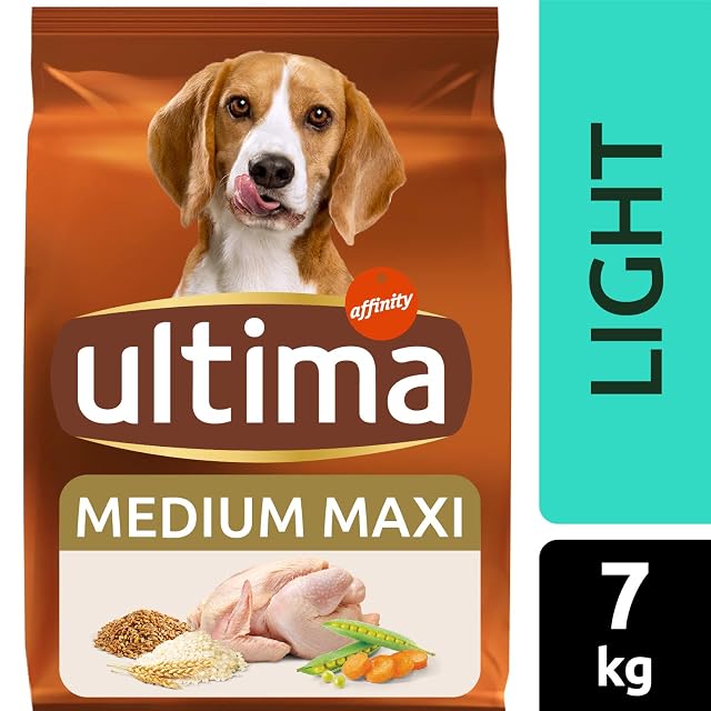 Foto 2 de 6 de Ultima Pienso para Perros Medium-Maxi Light con Pollo - 7 kg