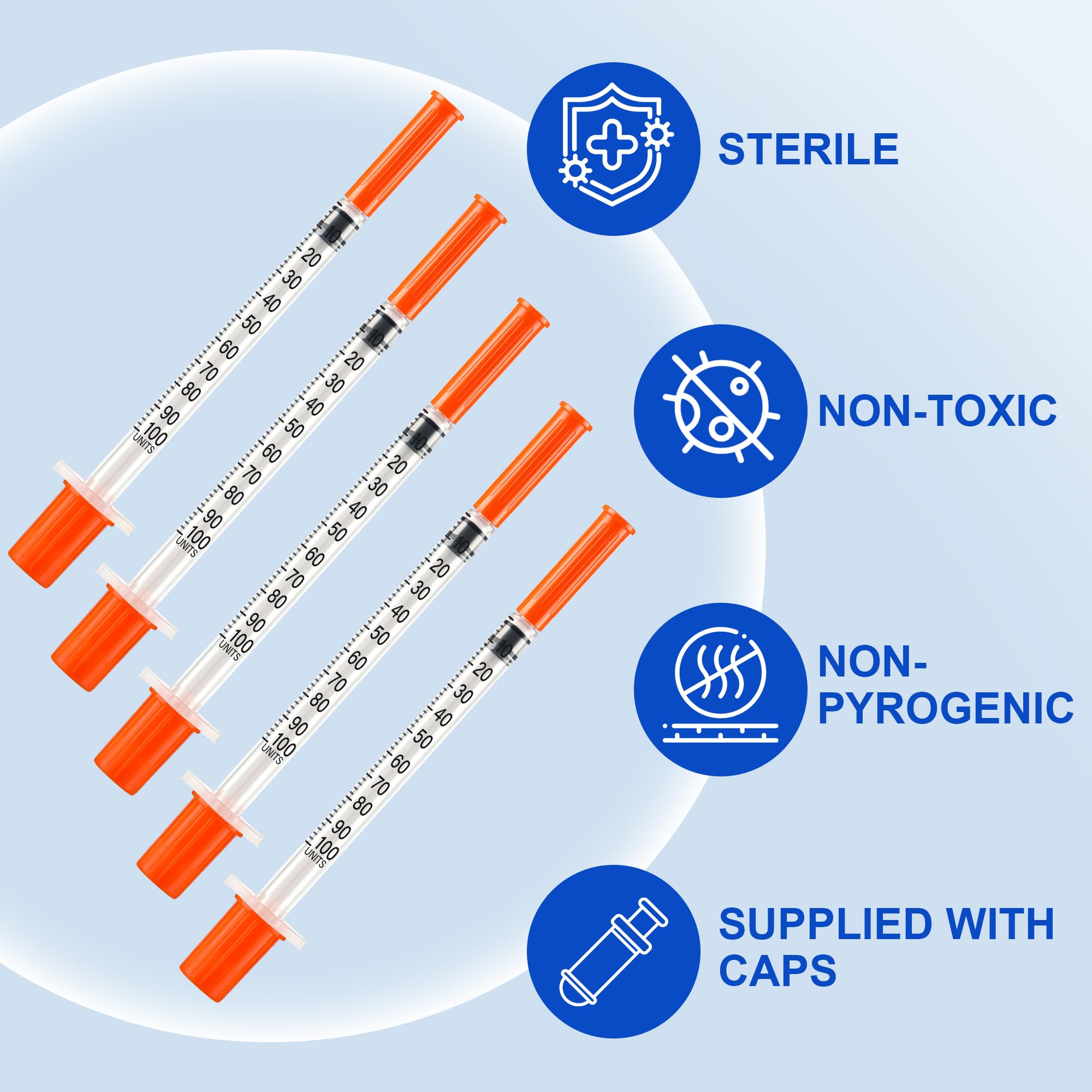 100 Stück 1ML30G 13mm Plastiktube mit Skala, Einzeln Versiegelt, Kunststoff Mehrzweck-Messwerkzeuge für Flüssigkeitstrennung,Laborzubehör,Pflanzenanbau