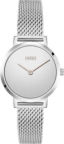 HUGO Women's #Cherish 28mm Quartz Watch Water Resistant Premium Timepiece for Stylish Business Casual Wear