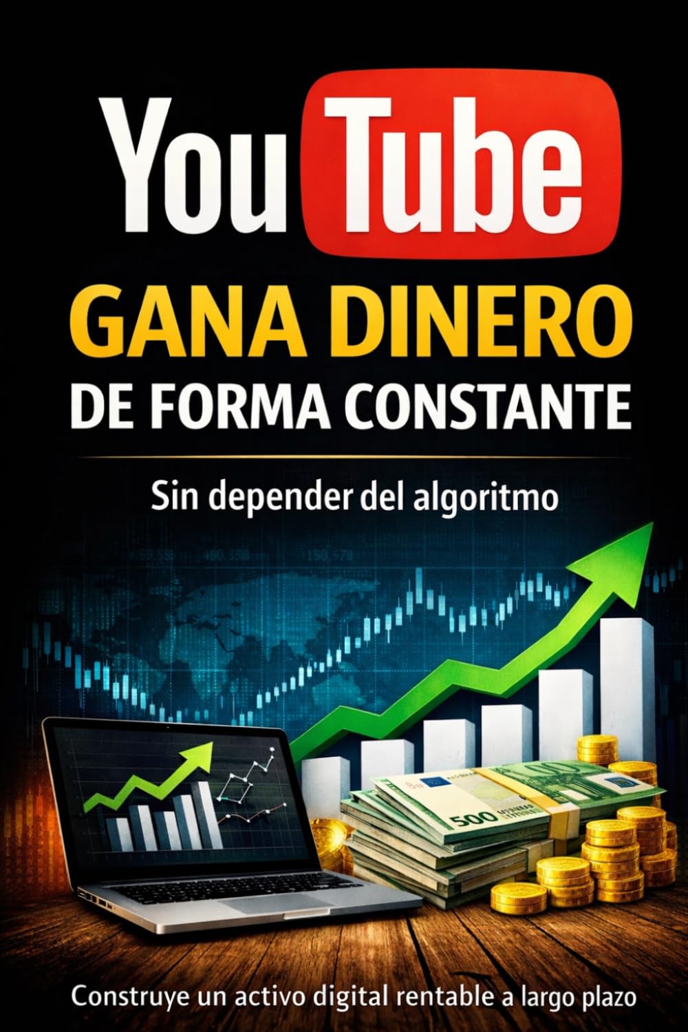GANA DINERO CON YOUTUBE: SIN DEPENDER DEL ALGORITMO: Cómo crear ingresos constantes y construir un activo digital rentable desde cero (NEGOCIOS FINANCIEROS)