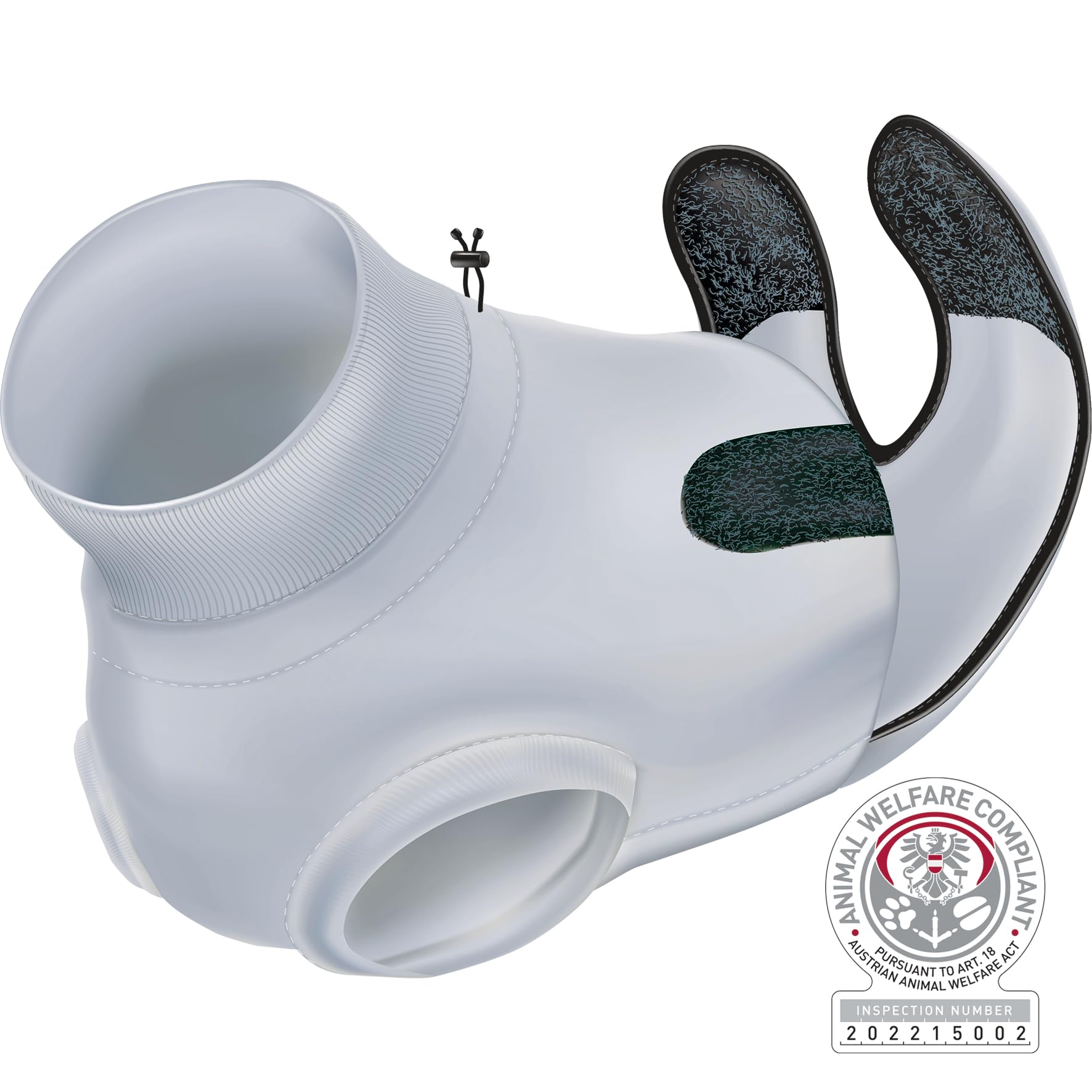 Trixie Body Protector para Gatos, S–M, Gris