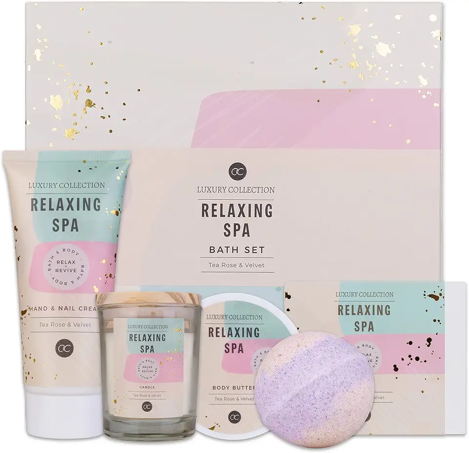 Presentset för avslappning och spa