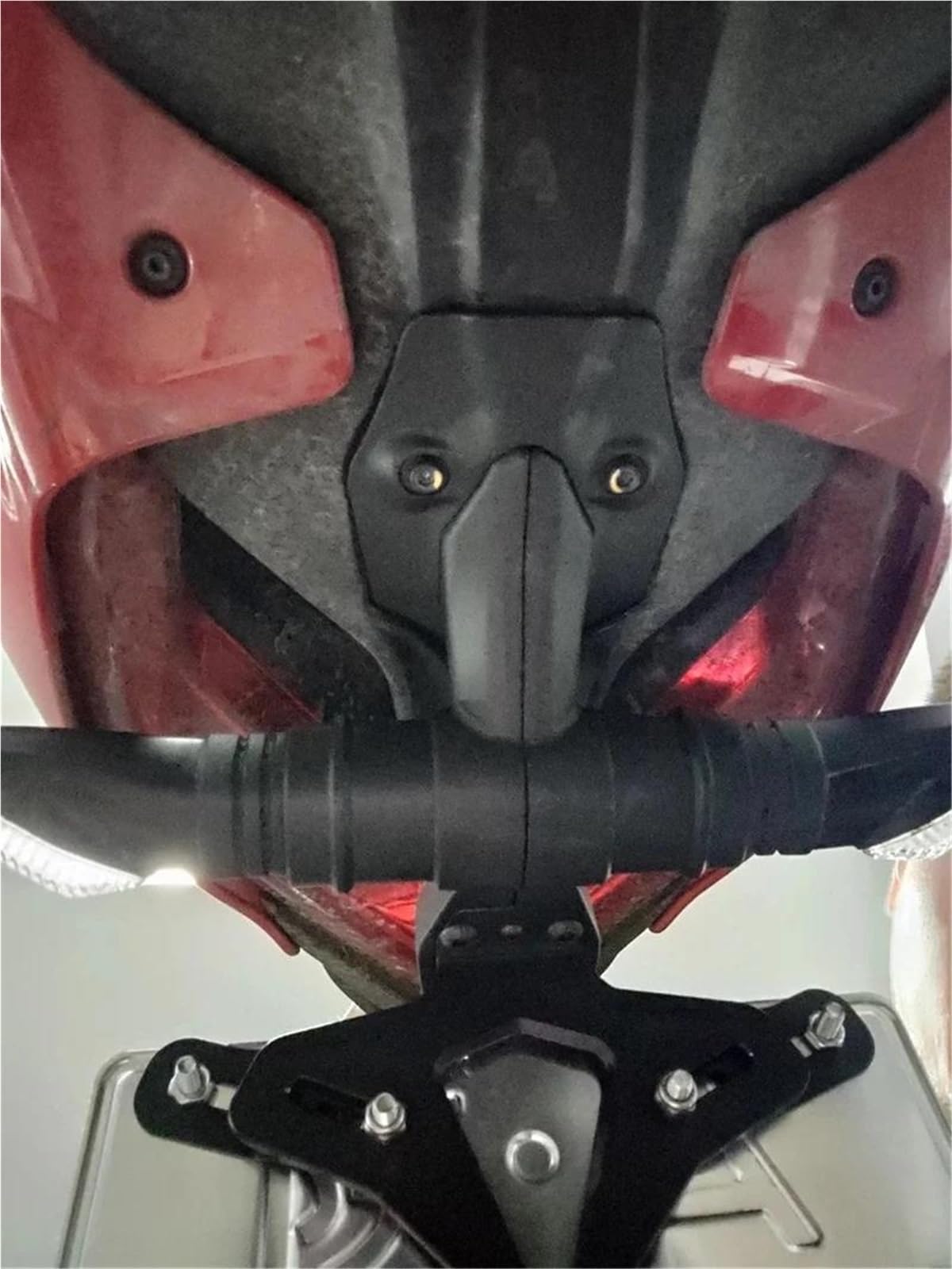 Portatarga Moto Per Ducati Per Streetfighter V2 2022-V4 S V4S Eliminatore Parafango Staffa Fanale Posteriore Porta Targa Moto