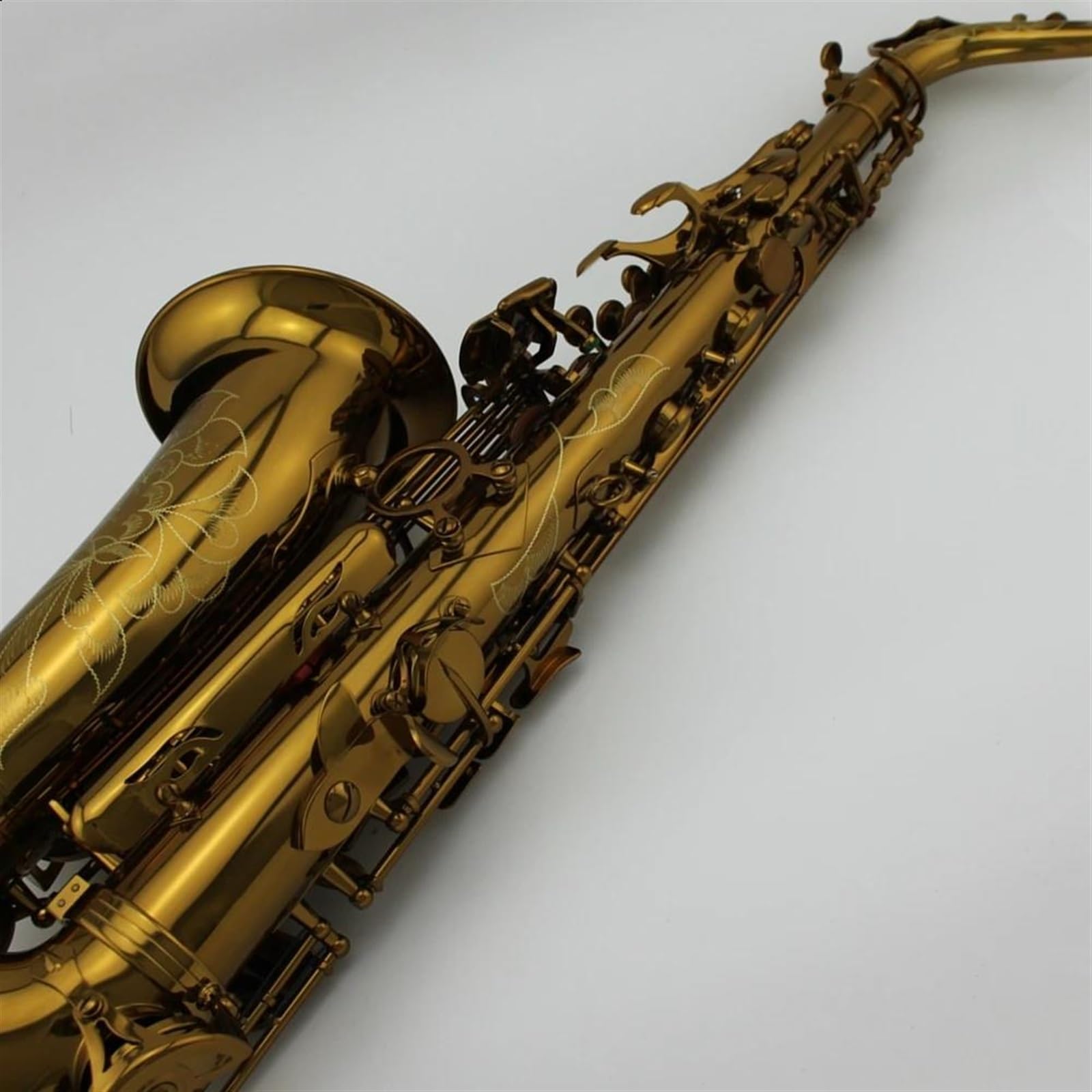 Saxofón Saxofón Para Estudiantes, Llave Dorada, Saxofón Profesional, Color Champán, Saxofón Alto