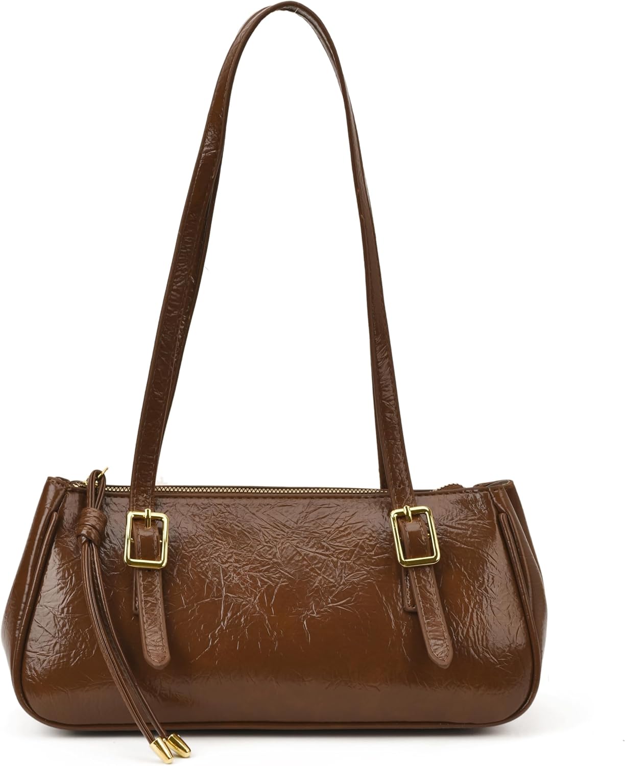 Small Shoulder Bags for Women Vintage Purse Faux Leather Shoulder Purse Trendy Hobo Handbag