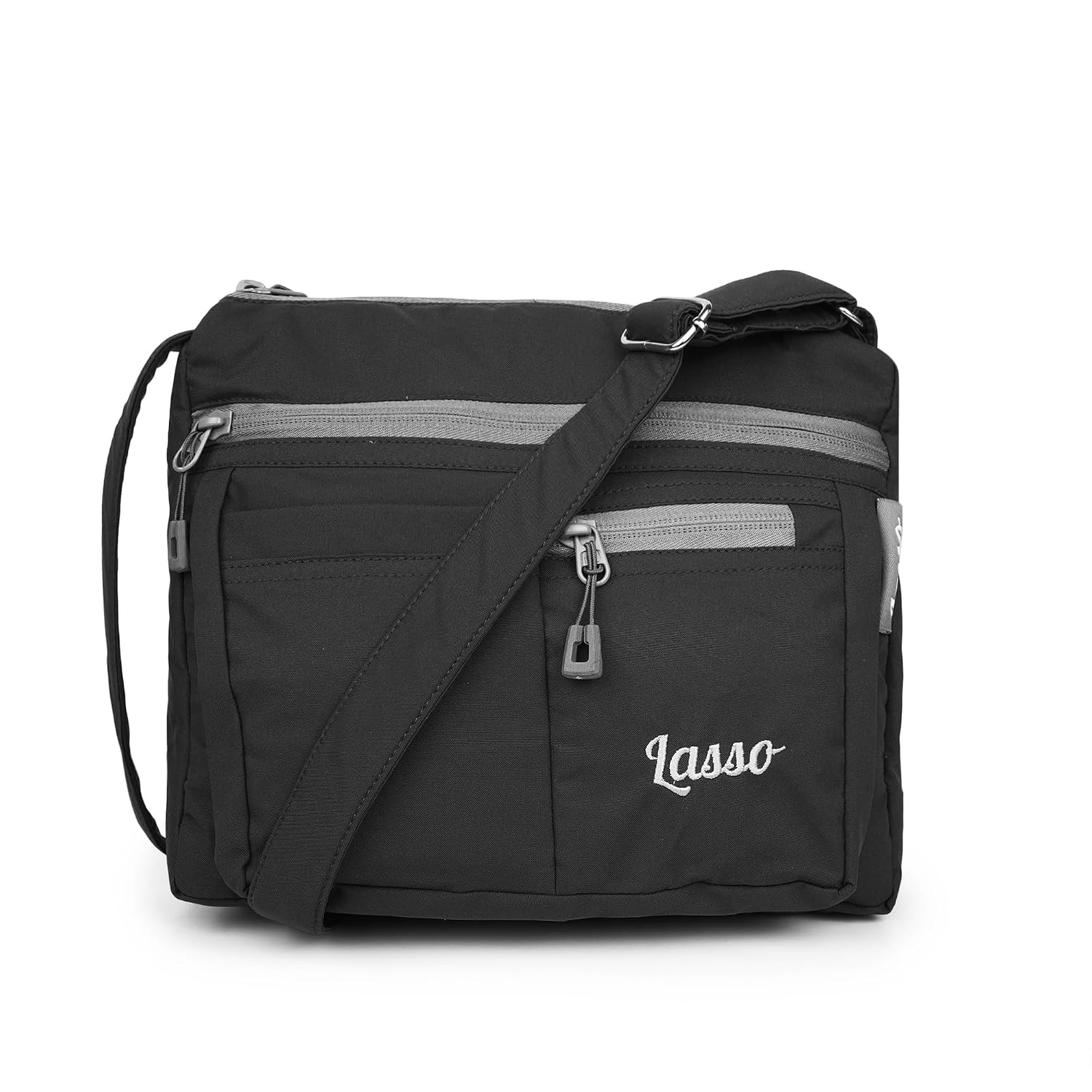 Lasso® Sling Bag For Women with Adjustable Strap Latest Stylish Ladies Crossbody Polyester Sling Bag for Office, Causal, T... - Review, Price and Buying Guide