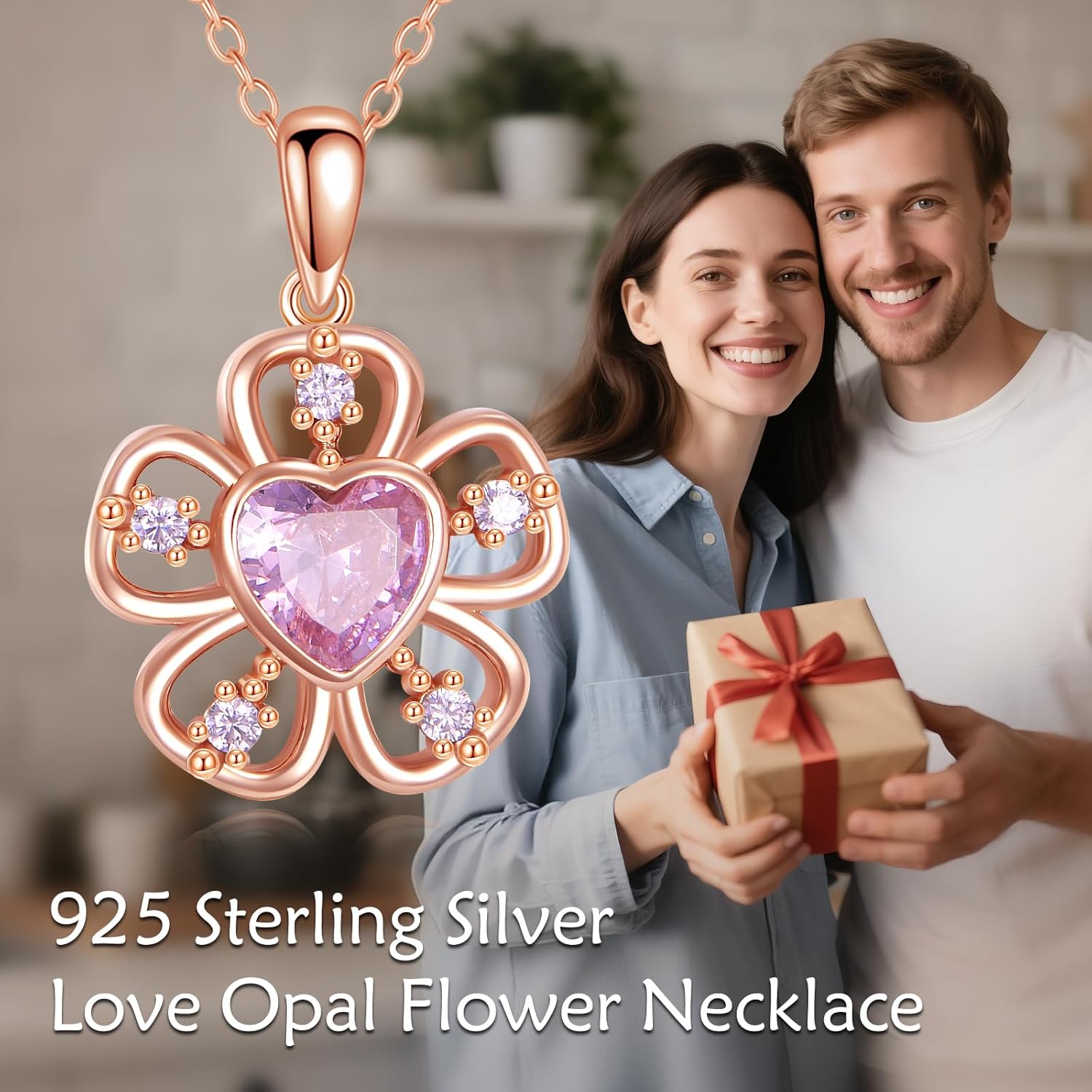 LUHE Celtic Knot Necklace Sterling Silver Celtic Knot Pendant Trinity Knot Jewelry Women's Irish Gift - Image 6