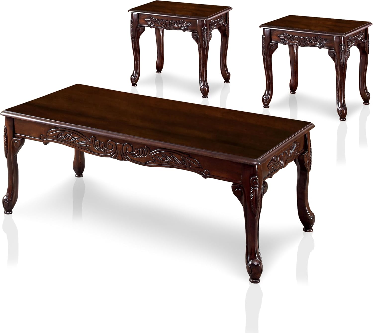 247SHOPATHOME living-room-table-sets, Cherry