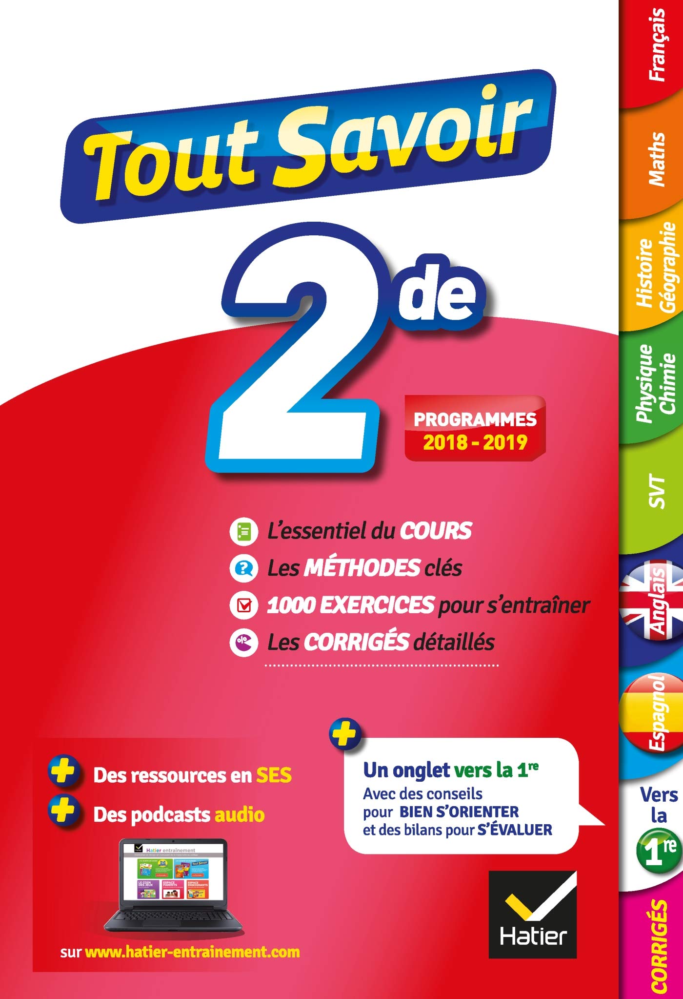Tout savoir...: Tout Savoir 2de