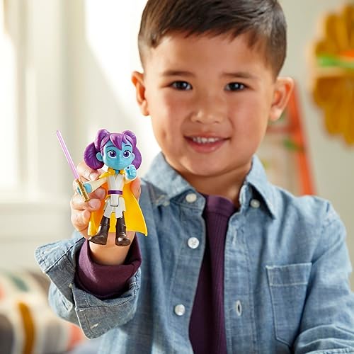 Miniatura 6 de Star Wars Young Jedi Adventures, LYS Solay Figura de acción, escala de 4 pulgadas, juguetes preescolares, a partir de 3 años