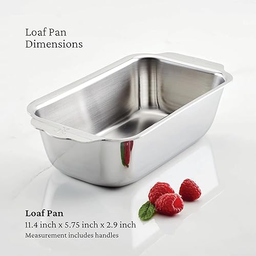 Miniatura 8 de Hestan - Colección OvenBond - Molde para pan de tres capas de 1 libra