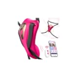 Wearable Vibrator Couples Sex Toys - Adult Toys App Remote Control Butterfly Panty Vibrator with 9 Vibration Modes, Hands-Free Female Sex Toy for Women with Clitoral, Anal & Perineal Stimulation