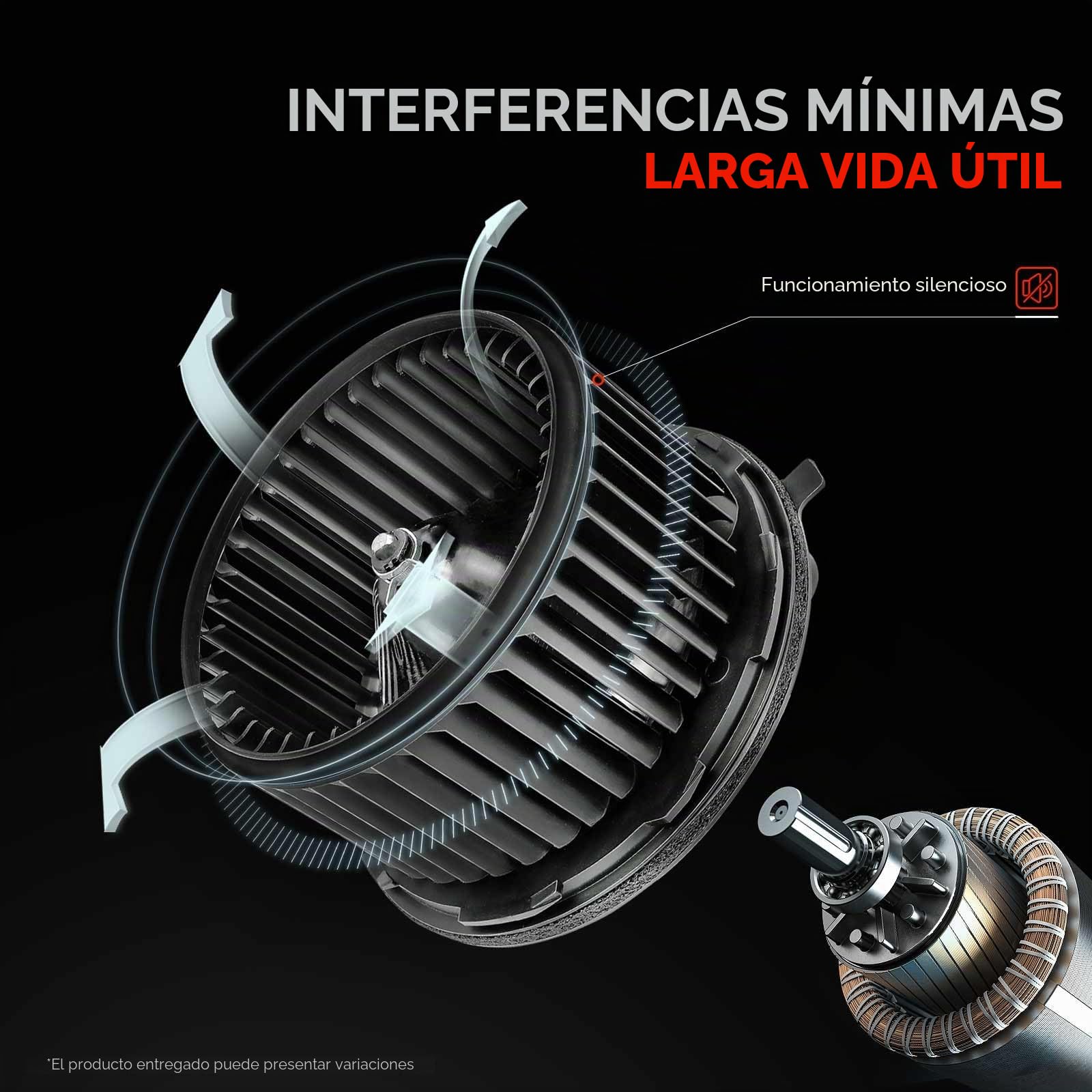Frankberg Motor del ventilador de calefacción 7701048387 | Compatible con: Scénic I MPV FA0 JA0/1