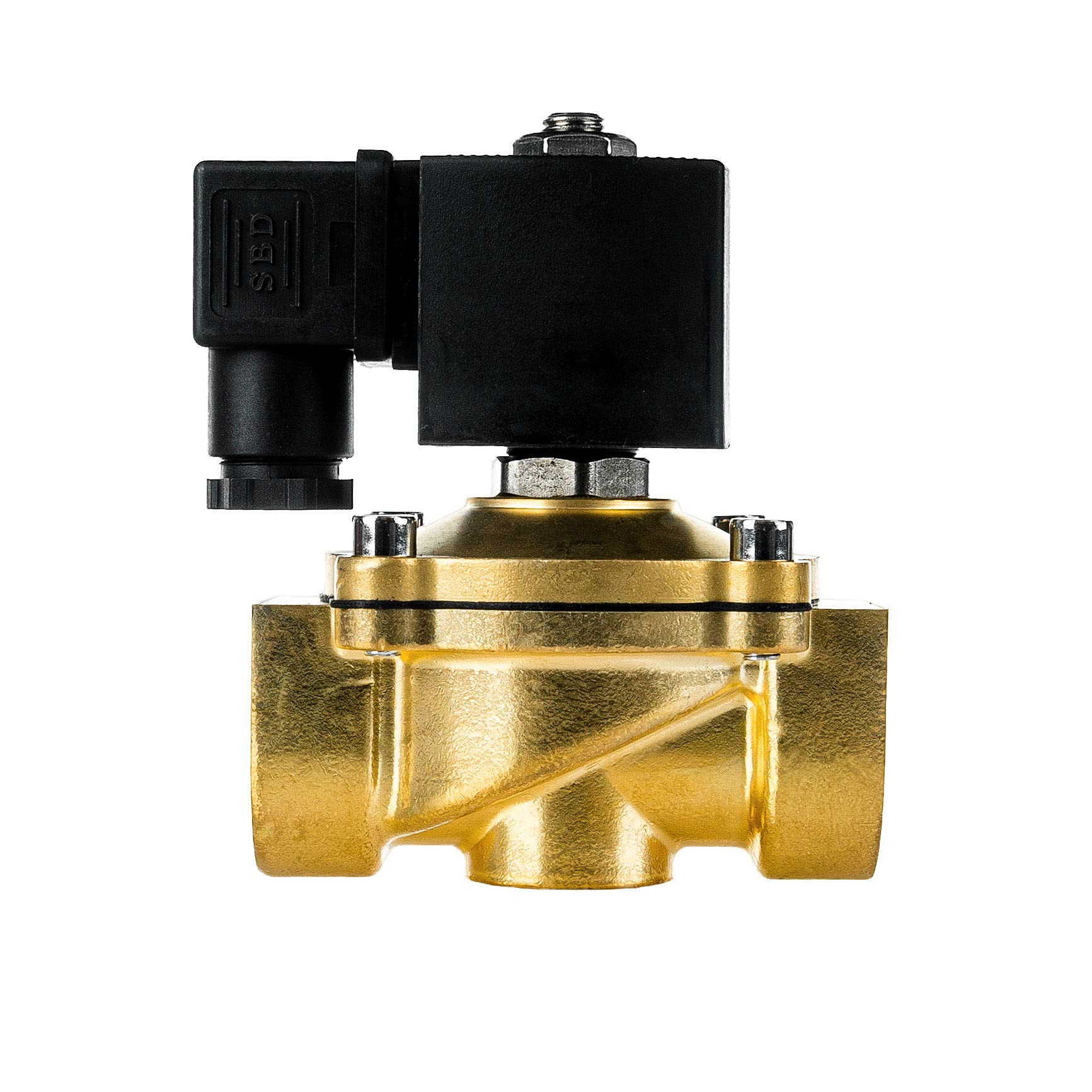 FSA Elettrovalvola in Ottone 1" 24V AC 0-10 bar Viton normalmente chiusa